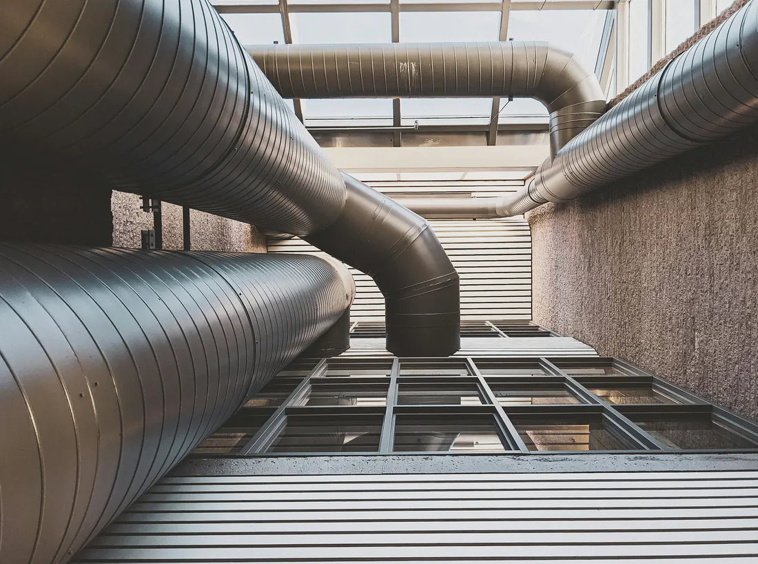 Large insulated HVAC ducts